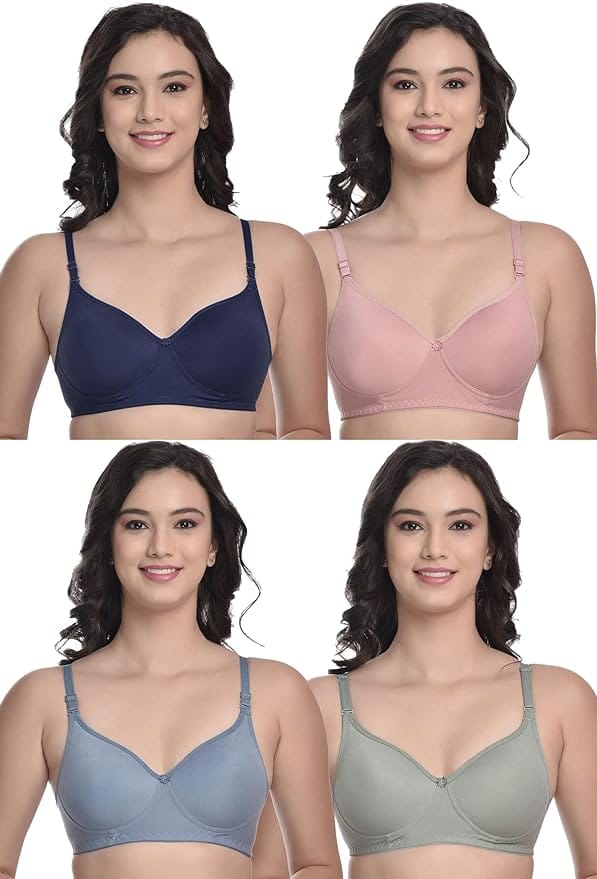 Women Full Coverage T-Shirt Bra for Smooth Look