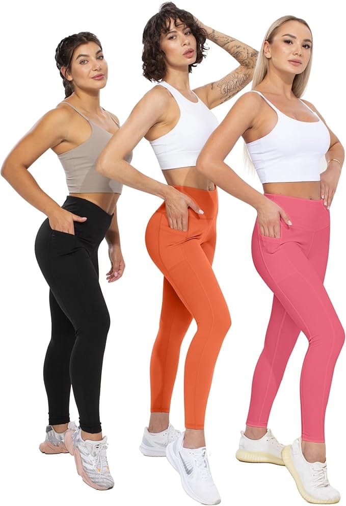 CHRLEISURE Best leggings with pockets for women