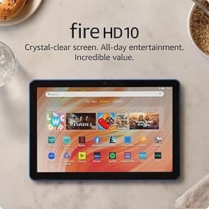 Amazon Fire HD 10 Tablet Best tablet for entertainment