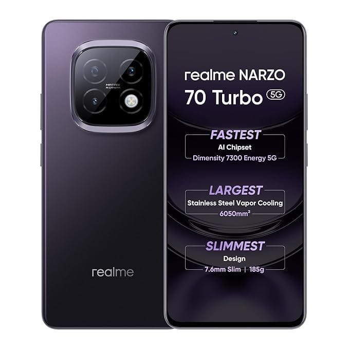 Realme Narzo 70 Turbo 5G offers and discounts