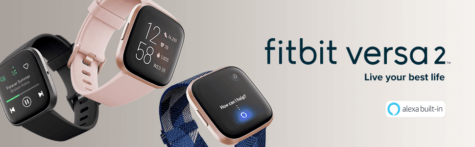 Fitbit Versa 2 Health Fitness Smartwatch AMAZON