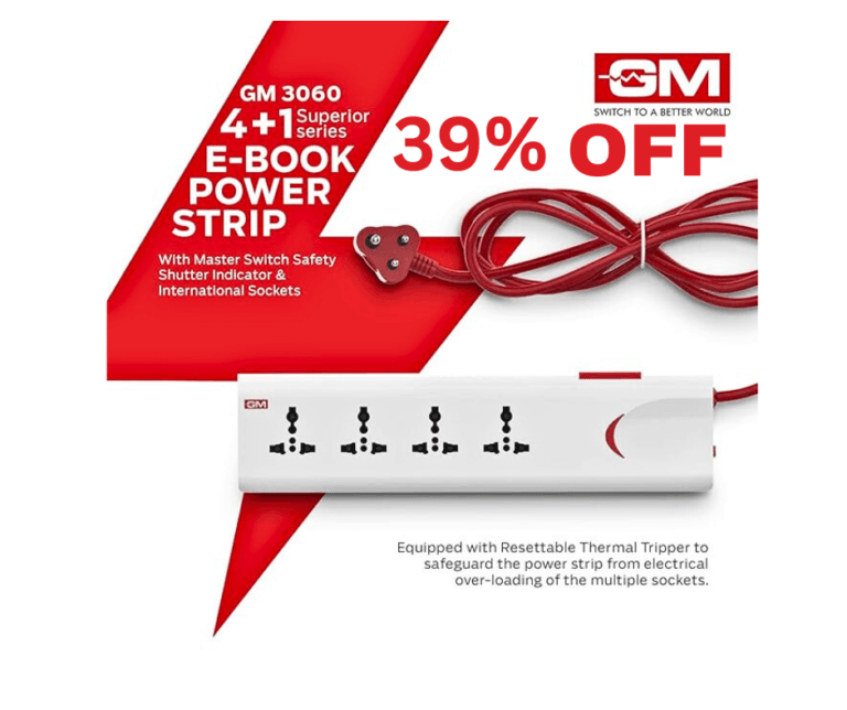 GM 3060 E-Book power strip extension With 250 Volts