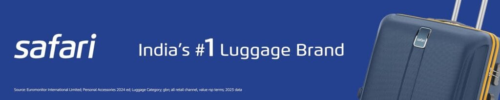 Safari Pentagon Medium Trolley Bags for Travel