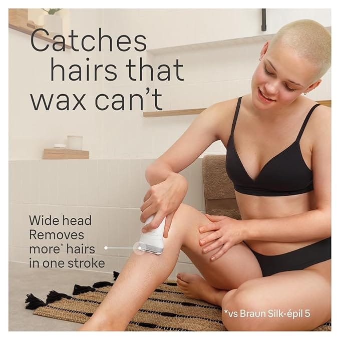 Braun Silk Women,Shaver & Trimmer smart technology