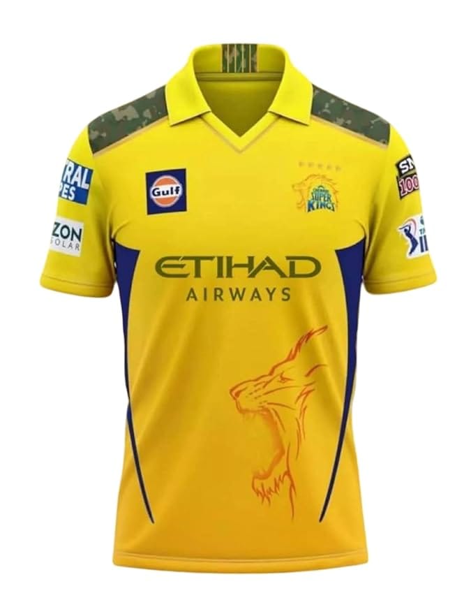 Grab the Chennai Dhoni Full Sleeve Jersey T-Shirt