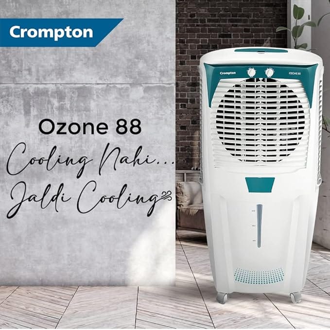 Crompton Ozone 88 Litres Desert Air Cooler for Home