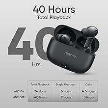 Best earbuds for gaming realme Buds T310 True Wireless