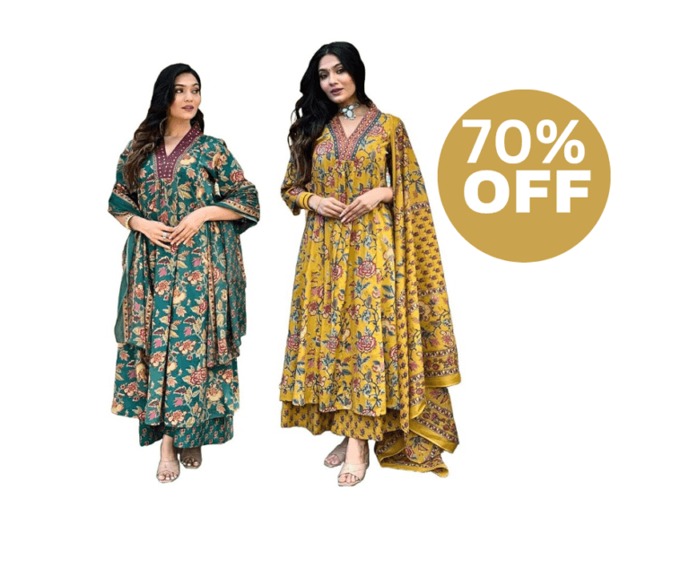 GoSriKi Anarkali The Best Choice for Comfort and Style