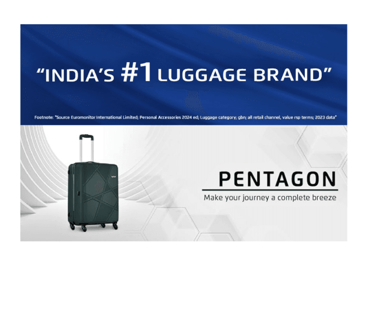 Safari Pentagon Medium Trolley Bags for Travel