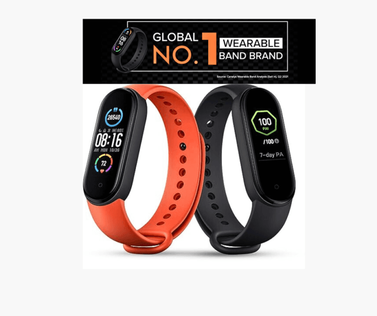MI Smart Band 5 Women's Health Tracking AMOLED Display
