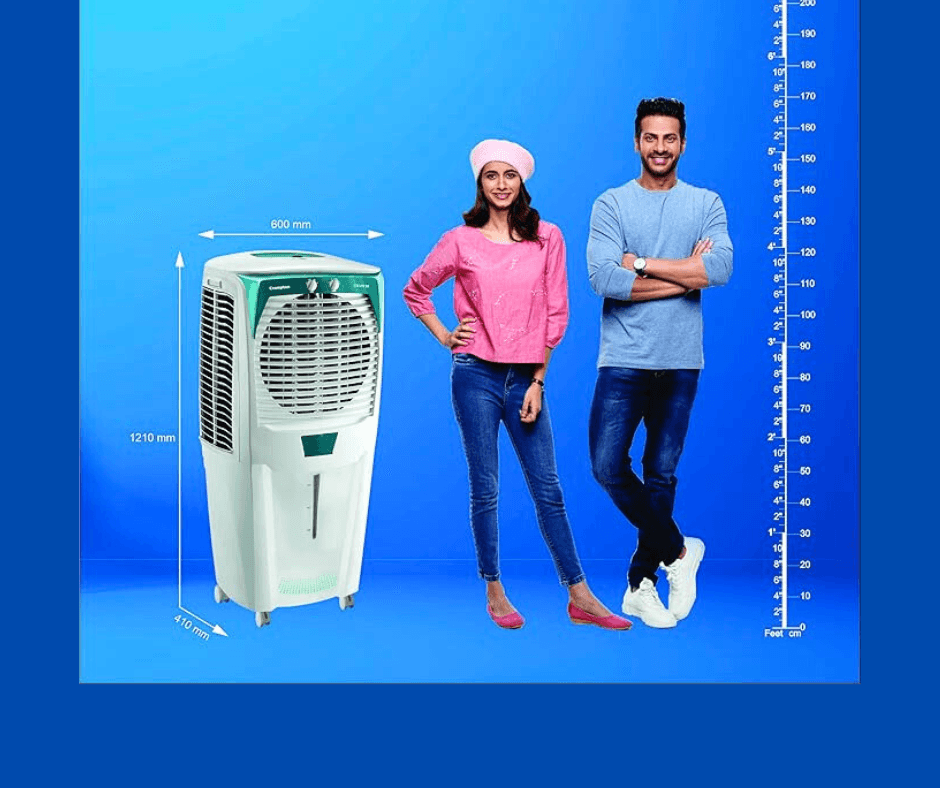 Crompton Ozone 88 Litres Desert Air Cooler for Home