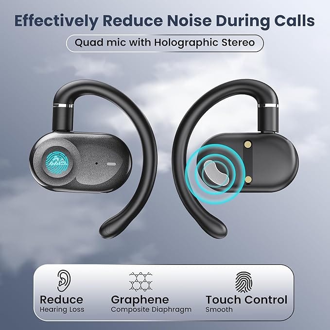 Launched Now WeCool Moonwalk M3 Open Ear Earbuds 