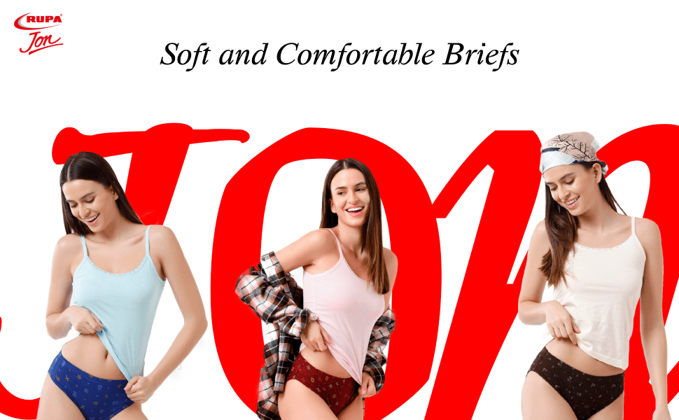 Exclusive Rupa Jon cute printed panties for women Soft And Comfortable Briefs