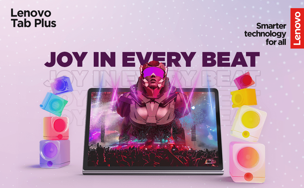 Lenovo Tab Plus Amazon India with Octa JBL Hi-Fi Speakers