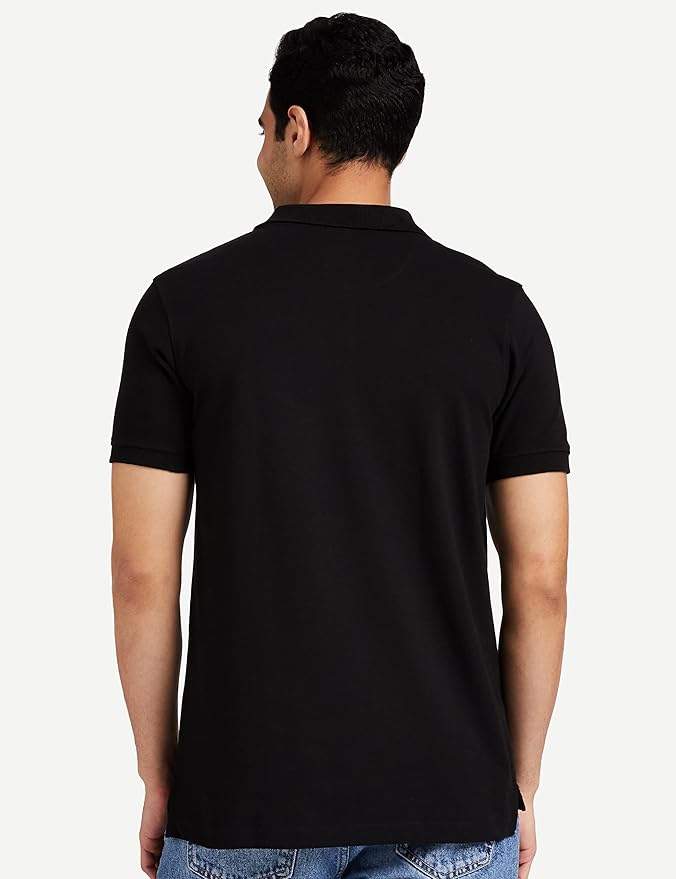 Amazon Brand Stylish mens cotton polo t-shirt