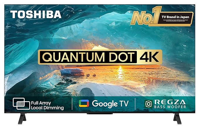 Best QLED 4K Ultra HD Smart TV with TOSHIBA
