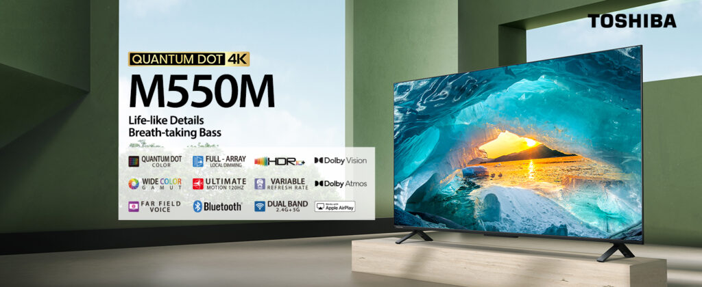 Best QLED 4K Ultra HD Smart TV with TOSHIBA