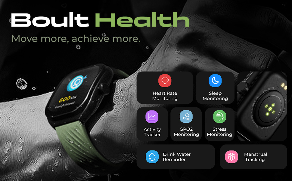 Best budget smartwatch 2025 Boult Trail 3D Curved HD Display