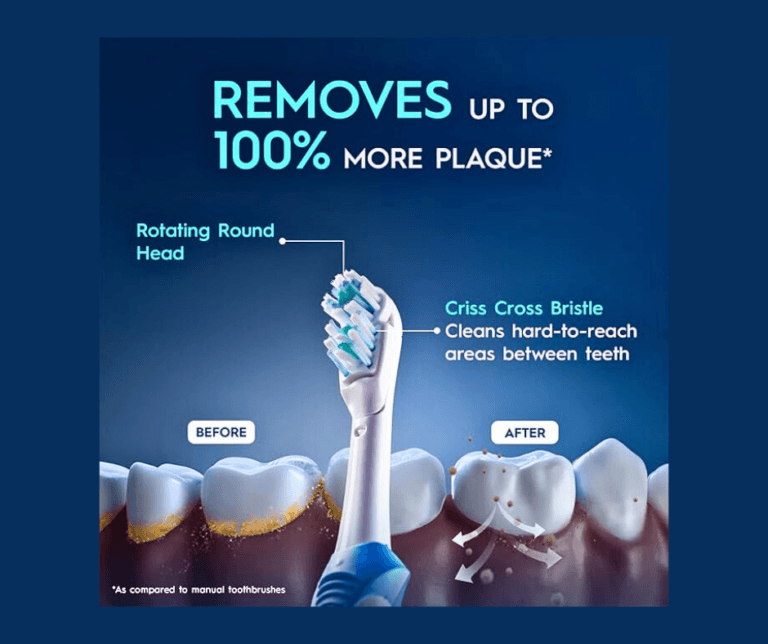 Oral B Cross Action Electric Toothbrush for Adults