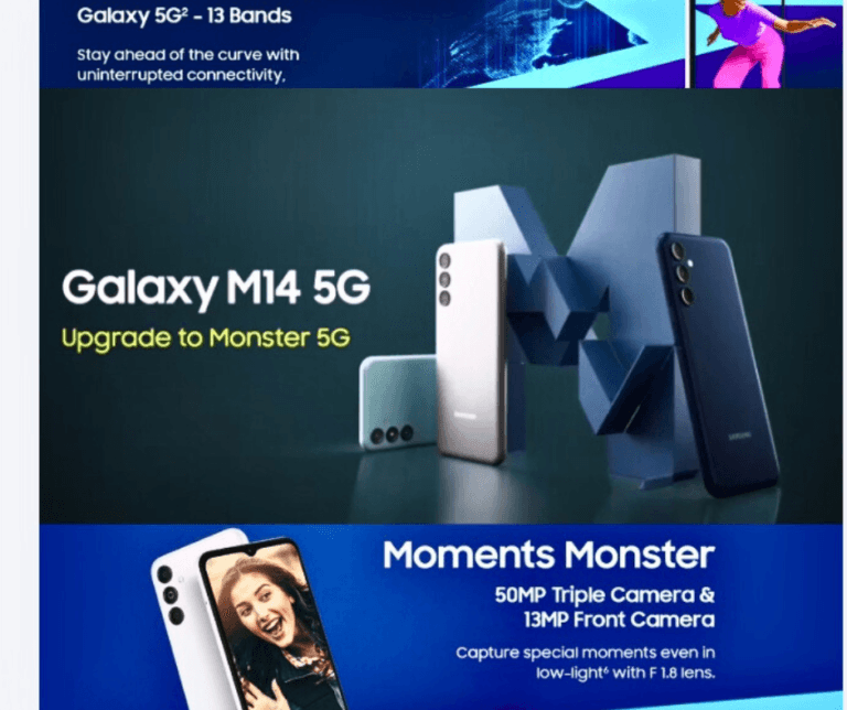 samsung galaxy m14 5g price in india