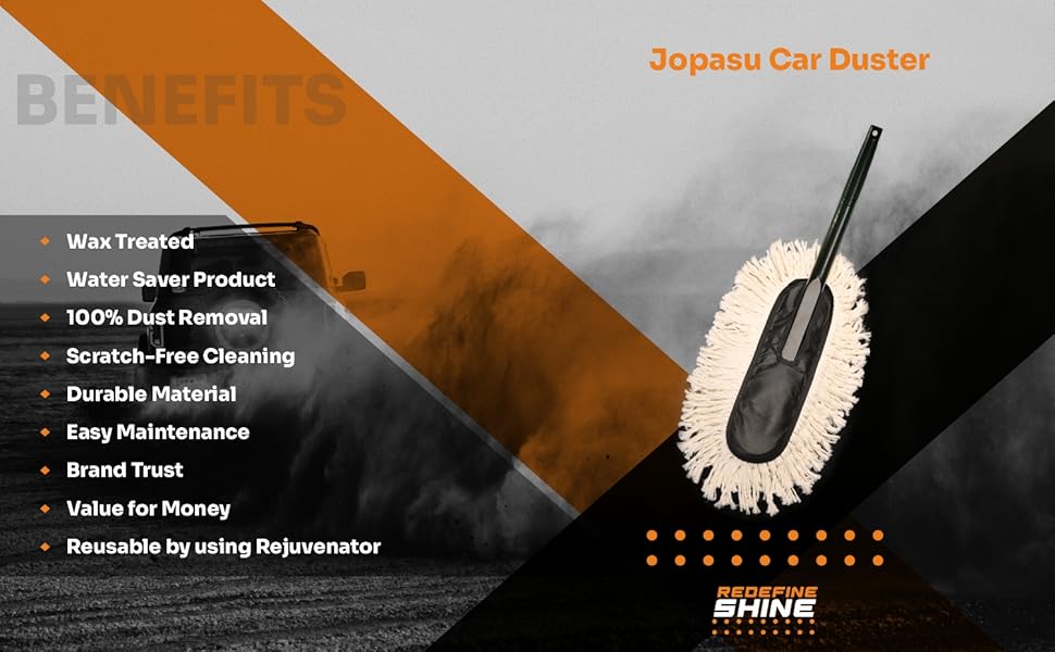 Dust Off Your Car Care Routine with the Jopasu Car Duster