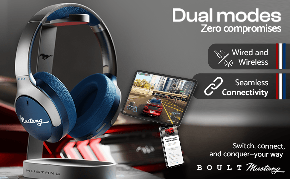 Dropped Price Boult Q Over Ear Bluetooth Headphones