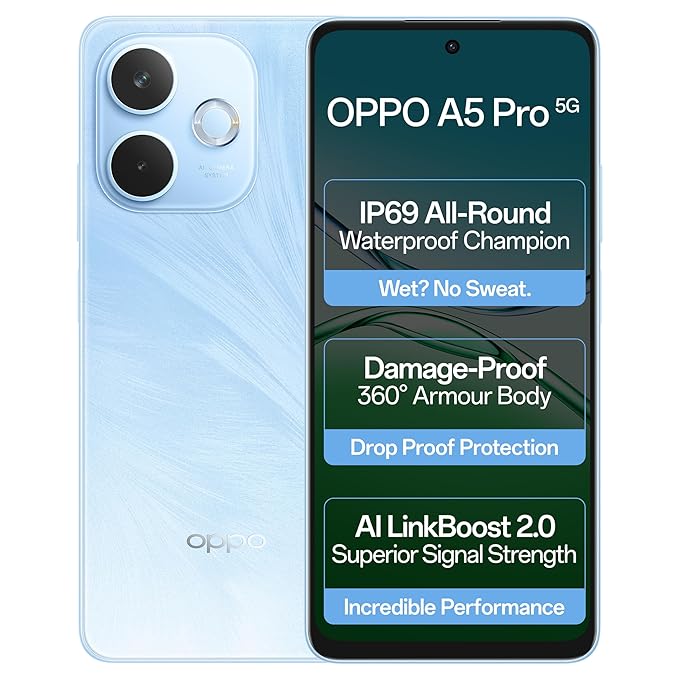 OPPO A5 Pro 5G Is An iPhone Lookalike Latest Budget Phone