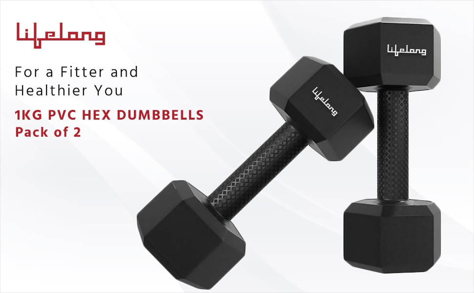 Why the Buy Lifelong PVC Hex Fixed dumbbells Pack online is a Must-Have for Your Home Gym