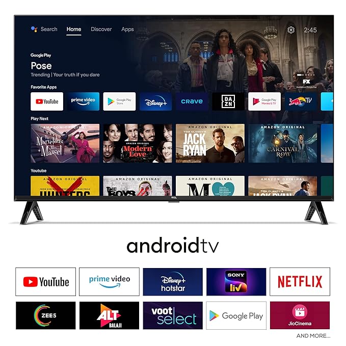 Get the Best Price on TCL 101 cm LED Bezel-Less TV: