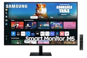 Best Deal Samsung M5 27-Inch FHD Smart Monitor: Perfect for Home Offices
