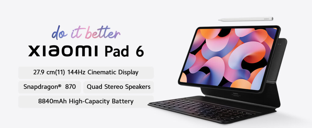 Buy Xiaomi Pad 6 Smooth Multitasking Tablet – The Ultimate Productivity Companion